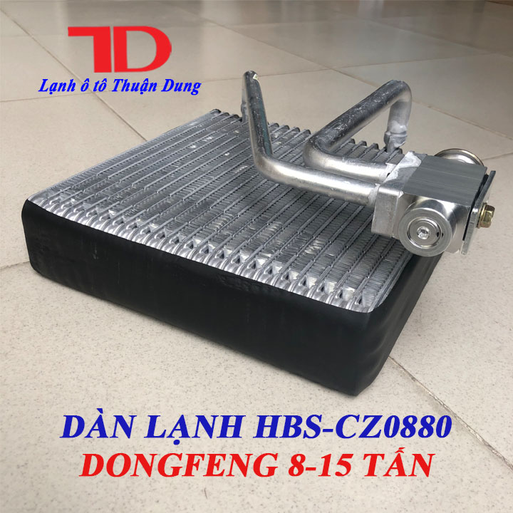 Dàn lạnh HBS Cz0880 Dongfeng 8 tấn đến 15 tấn có van Thdl139A - Vật Tư Điện Lạnh Ô Tô Thuận Dung