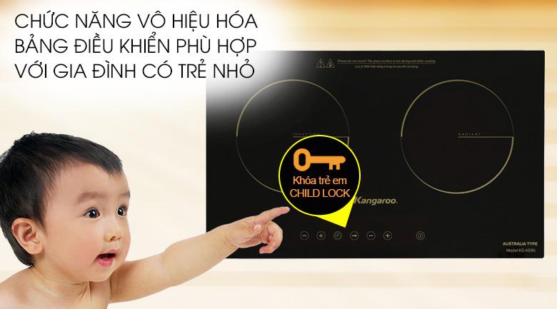 [HCM]Bếp từ hồng ngoại Kangaroo KG499N