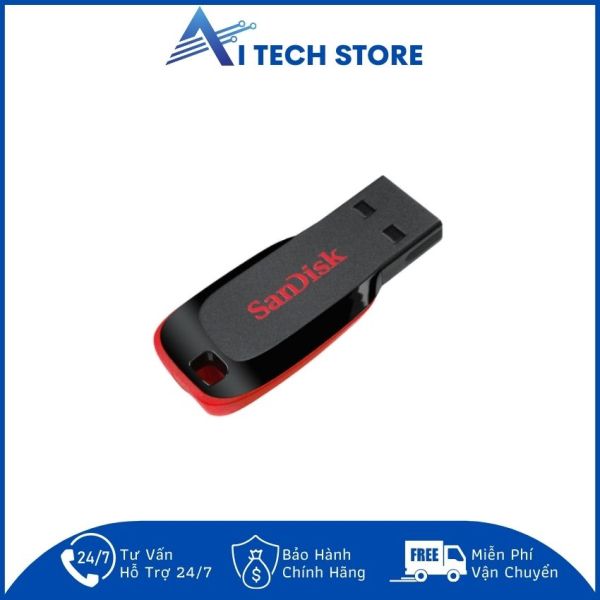 Bảng giá [Freeship] USB 8GB CZ50 Cruzer Blade 2.0 SanDisk -AI Tech Store- AI212 Sản Phẩm Chính Hãng, Kích Thước Nhỏ Gọn, Tốc Độ Đọc 20M/s, Tốc Độ Ghi 5M/s, Dung Lượng 8G Phong Vũ