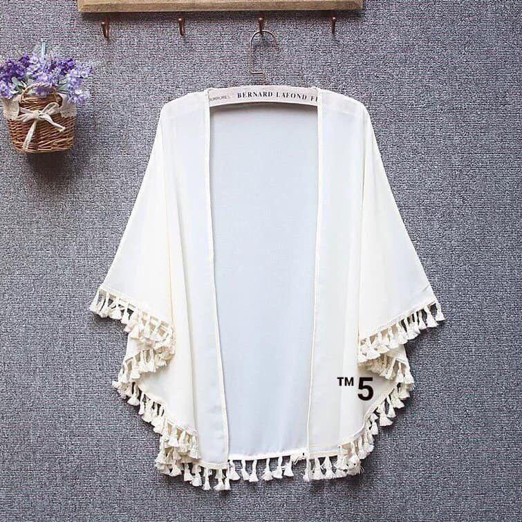 Áo khoác voan kimono 1112