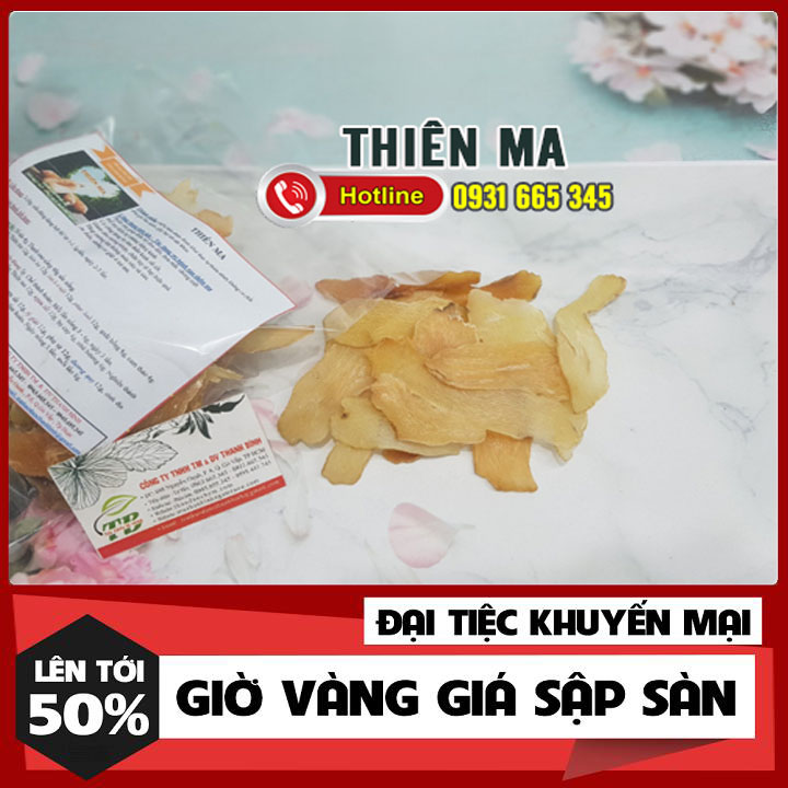 Cây Thiên Ma Khô 100G Hàng CTy - Thảo Dược Thanh Bình