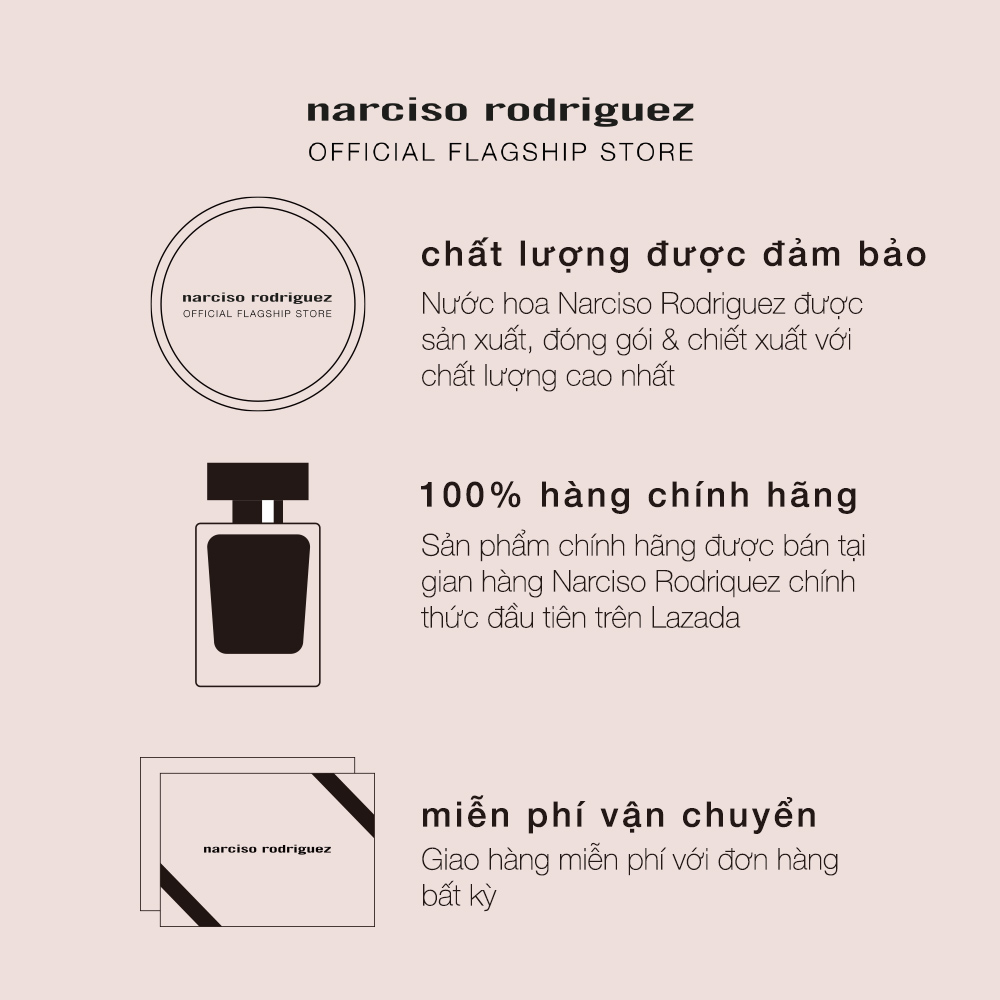 Nước Hoa nữ Narciso Rodriguez For Her Eau De Parfum 30ml