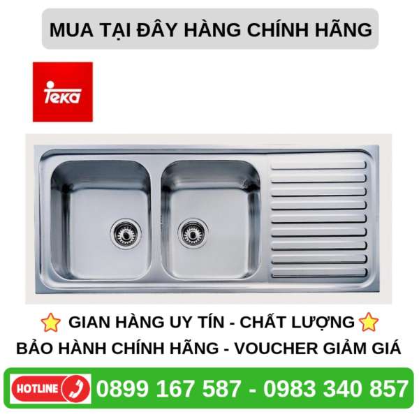 Bồn rửa chén chìm CLASSIC 2B 1D