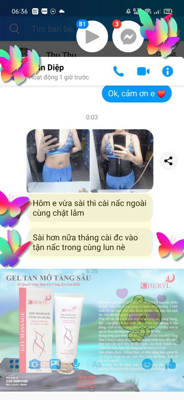 KEM TAN MỠ TẦNG SÂU 4D CHERYL