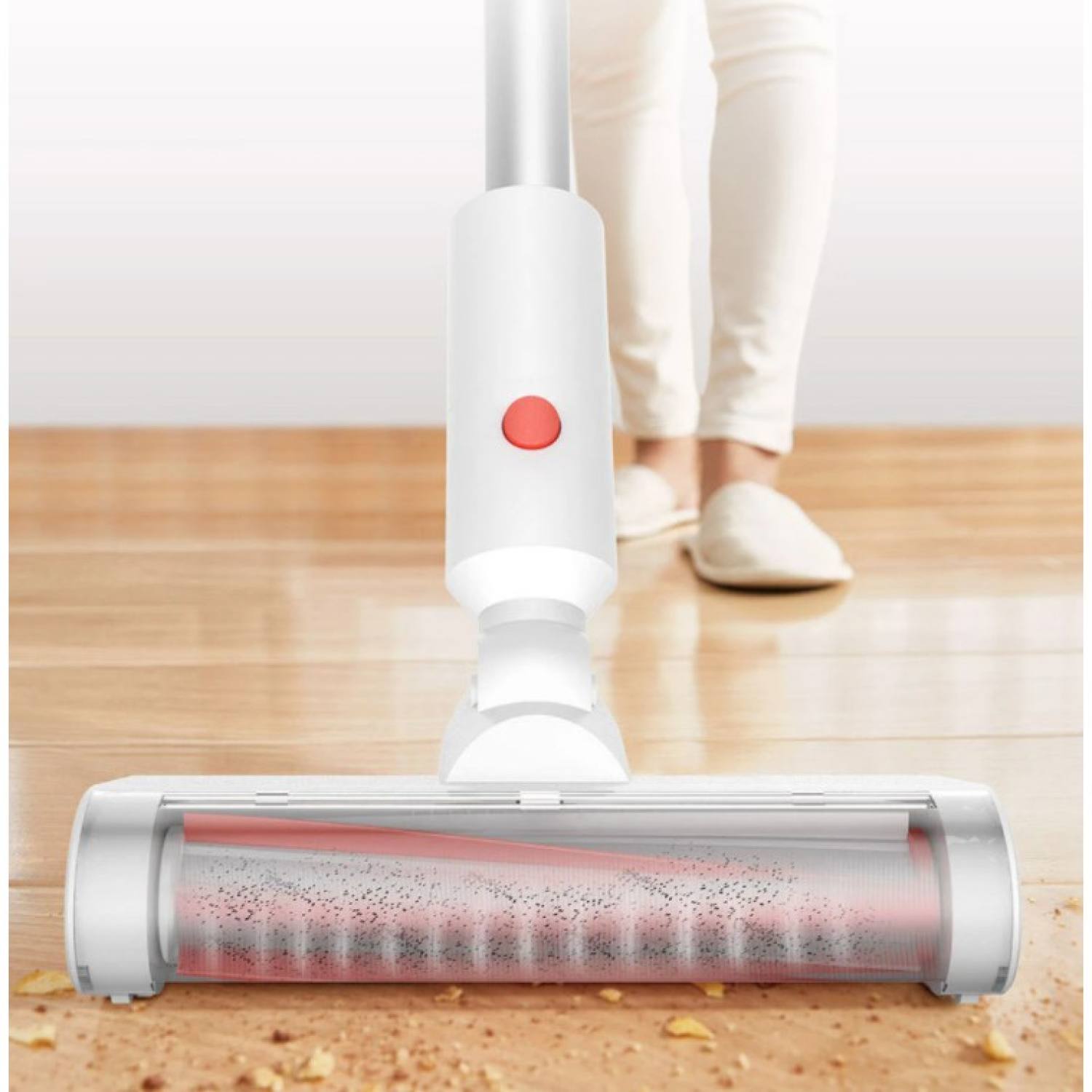 Đầu hút sàn và bàn chải con lăn thay thế cho máy hút bụi deerma vc20/ vc21/ vc20s/ vc20 plus