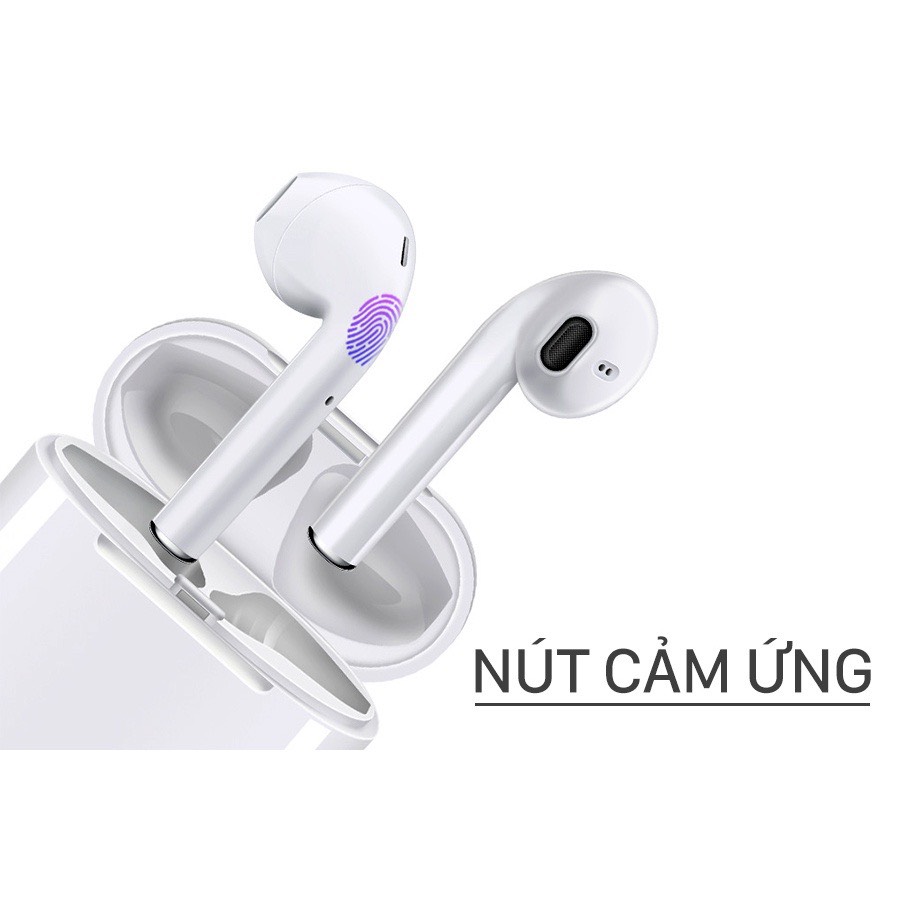 (CHUẨN) (BH 3 NĂM) Tai Nghe i12 TWS Bluetooth 5.0 - CẢM ỨNG 4.7