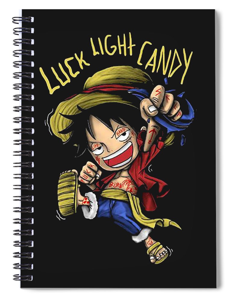 Sổ tay anime one piece luffi ace zozo râu trăng chopper trafalgar law.... sổ gáy xoắn 200 trang