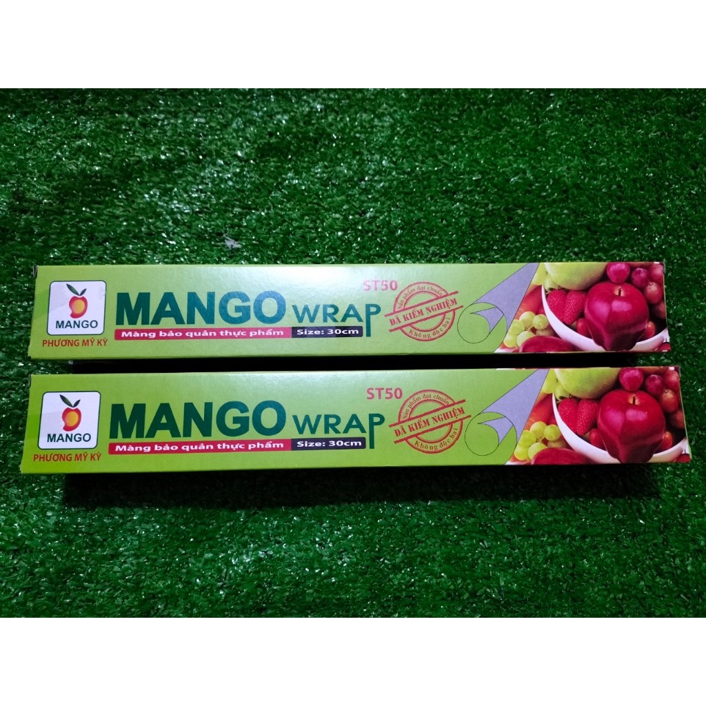 Combo 3 hộp Màng Bọc Thực Phẩm Mango Wrap ST50 30Cm