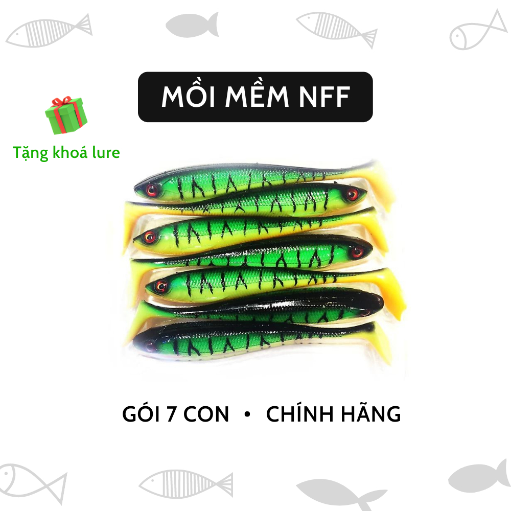 Mồi Mềm NFF Câu Lure Cá Lóc Và Lưỡi Mồi Mềm AR15