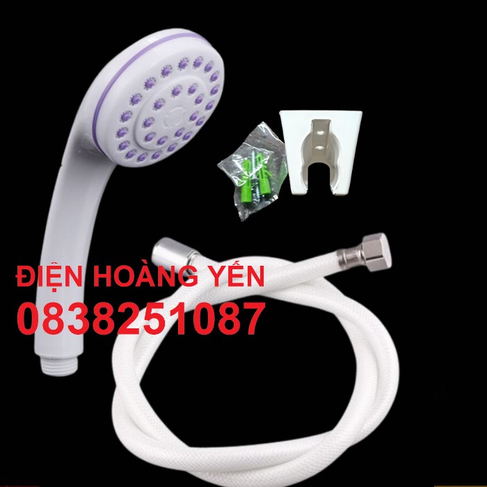 [HCM]Bộ vòi sen tắmvòi tắm hoa sen nhựa tiện ích cho mọi nhà