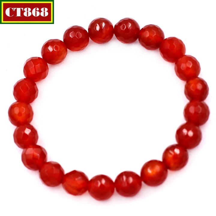 Bracelet quartz stone 8 MM 21 beads