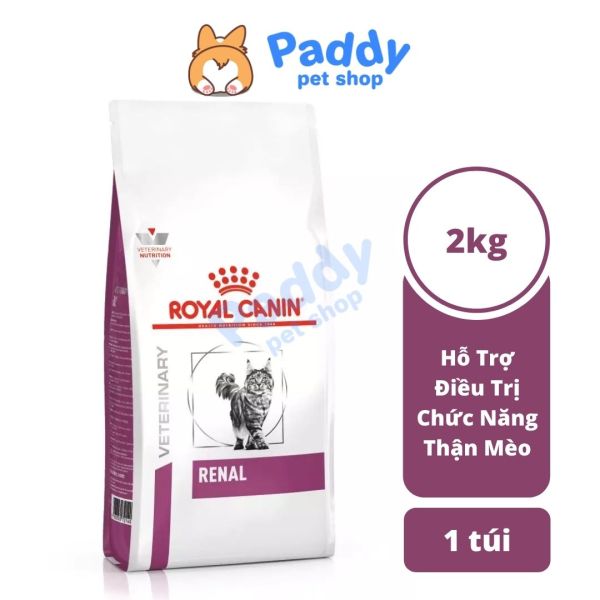 [2kg] Hạt Royal Canin Renal Cat Hỗ Trợ Chức Năng Thận Mèo