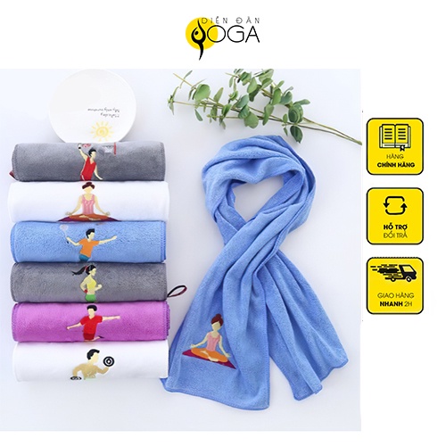 Khăn lau mồ hôi tập Yoga - Kích thước 110cm x 25cm