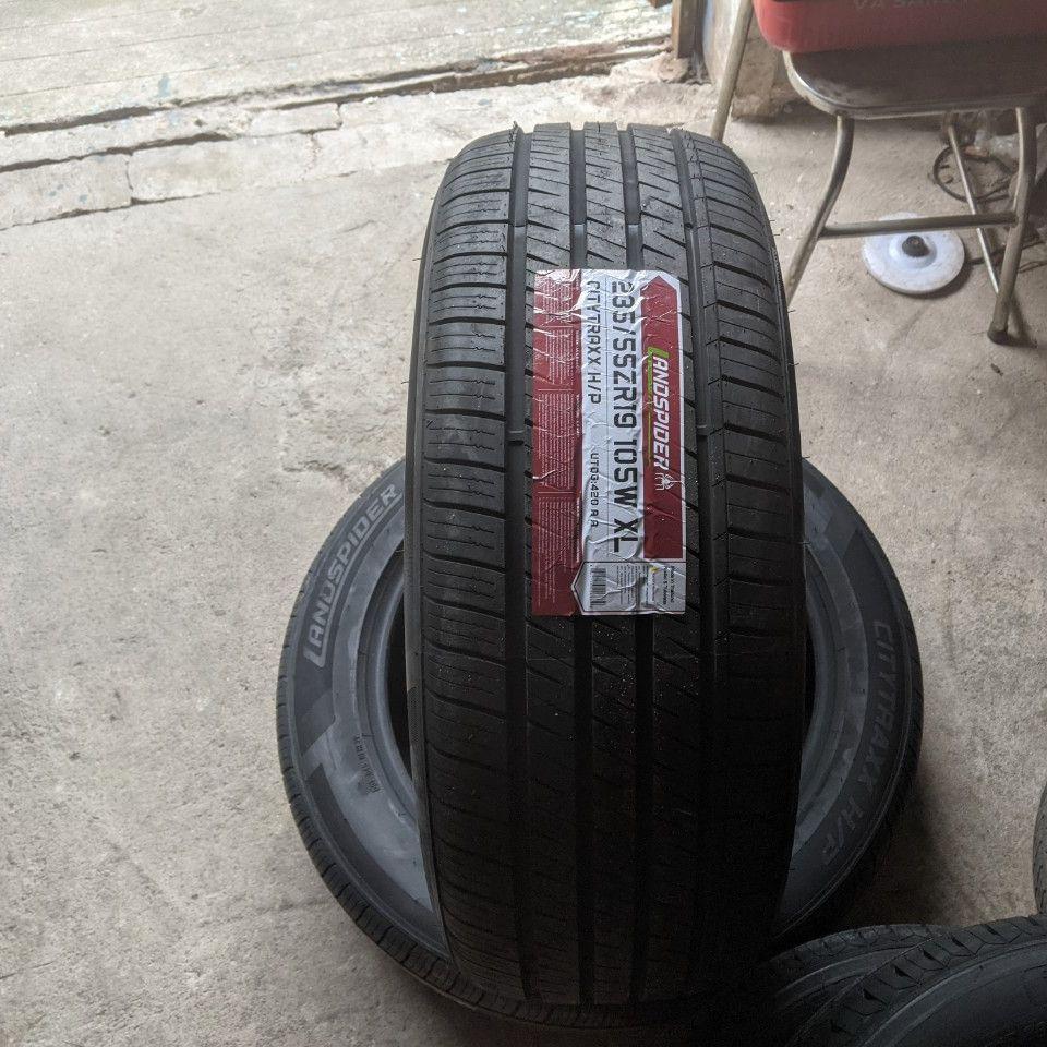 235/55r19 hp tbb thái lan vỏ lốp ô tô audi q5, hyundai santafe, kia carnival, vỏ lốp ô tô land rover