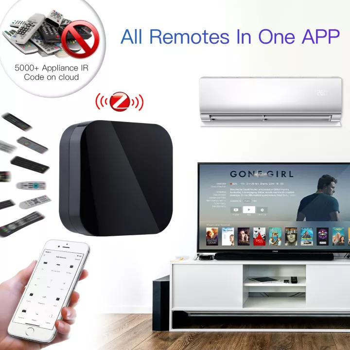 Bộ điều khiển Tivi Máy lạnh Tuya Zigbee Smart IR Remote Control