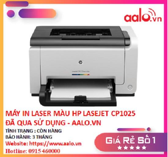 Máy in laser màu hp lasejet cp1025