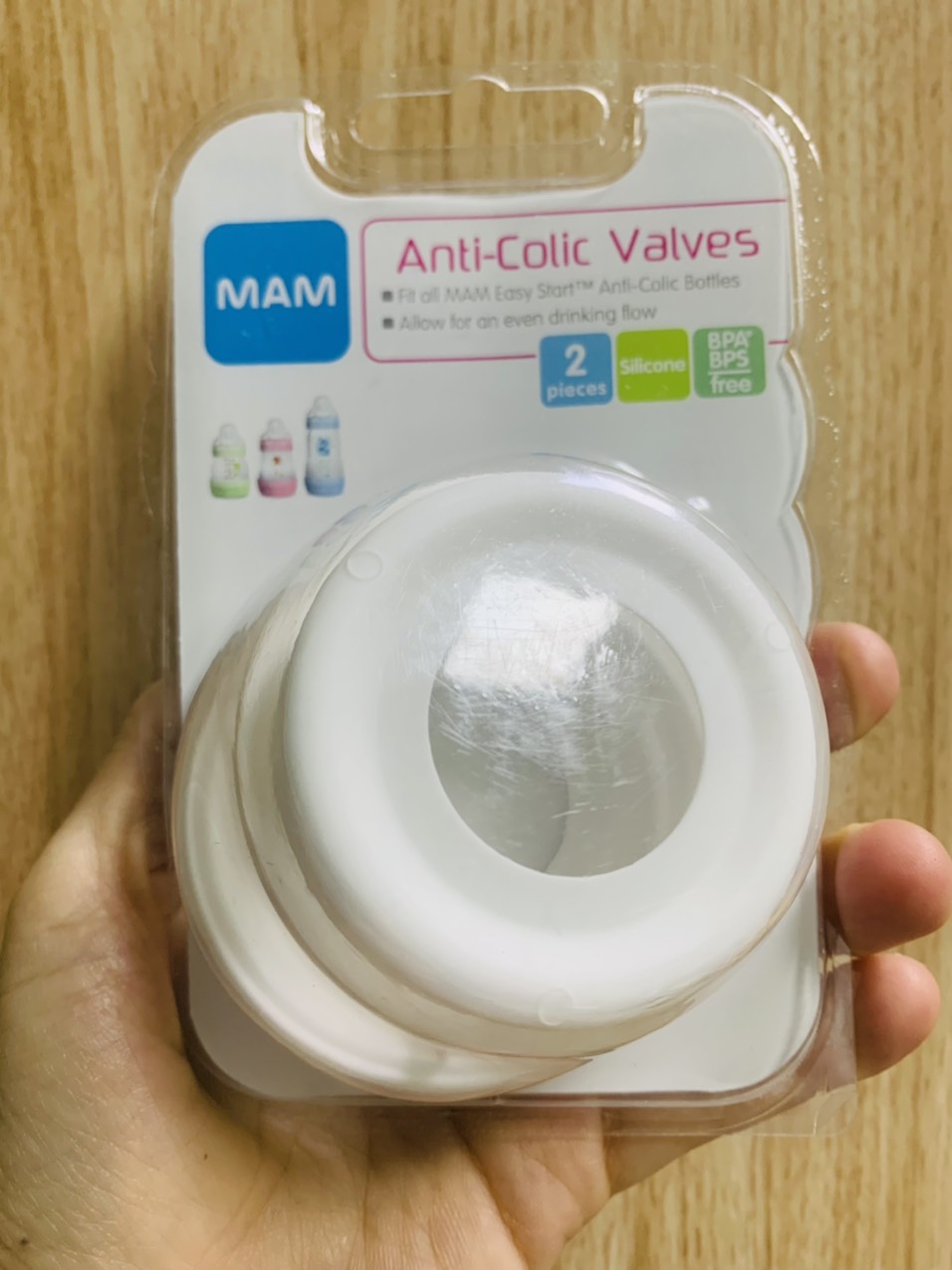 [HCM]Set 2 van bình sữa Mam