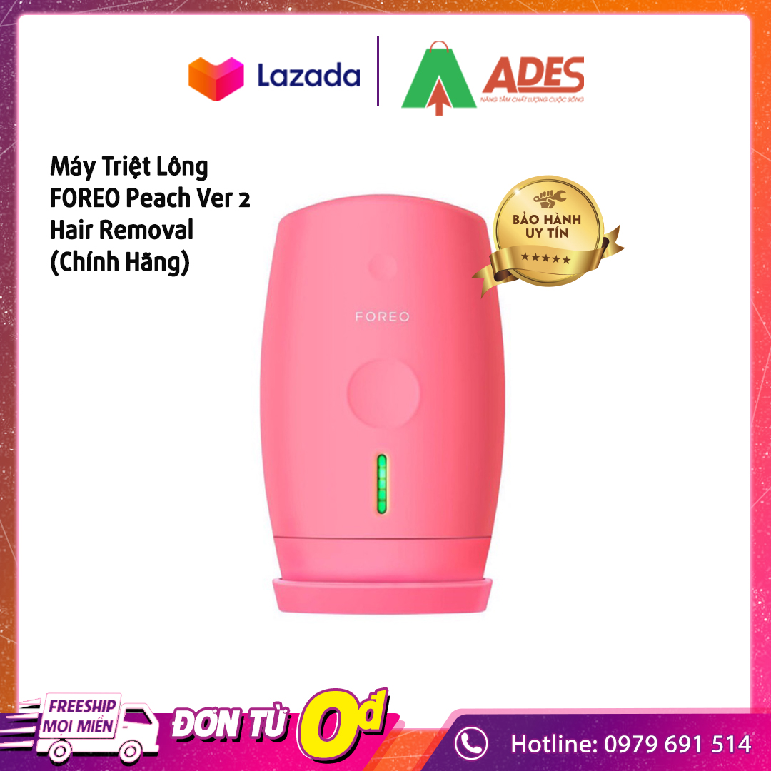 [DEAL HOT] Máy Triệt Lông FOREO Peach Ver 2 Hair Removal