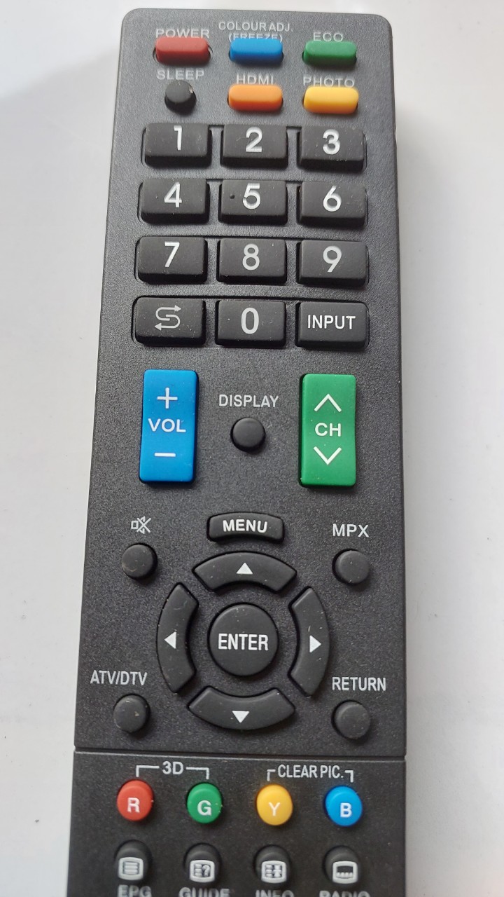 REMOTE ĐIỀU KHIỂN TIVI SHARP LCD/LED RM1238
