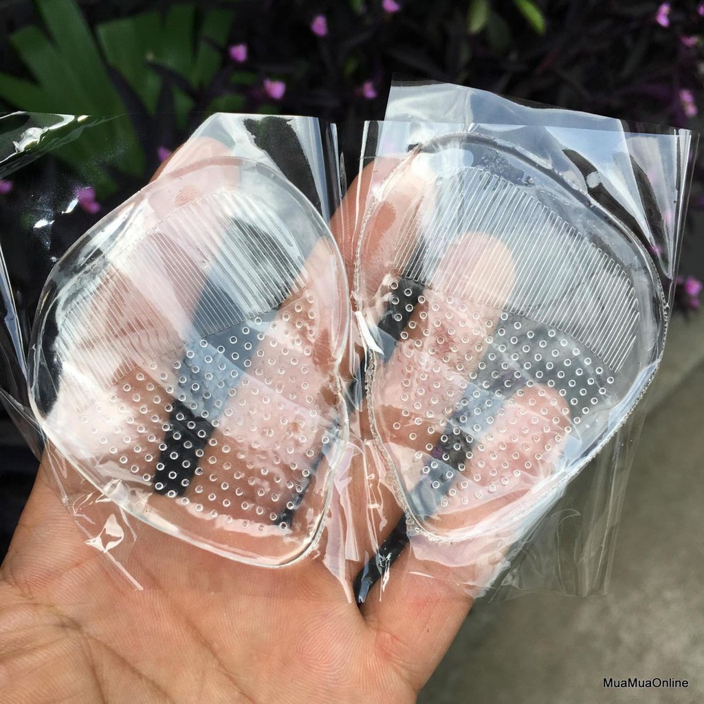Bộ 2 miếng lót mũi giày bằng silicon