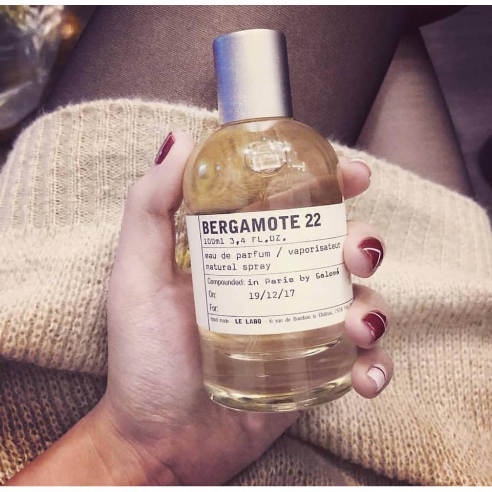 Nước Hoa Le Labo 22 Bergamote 100ml