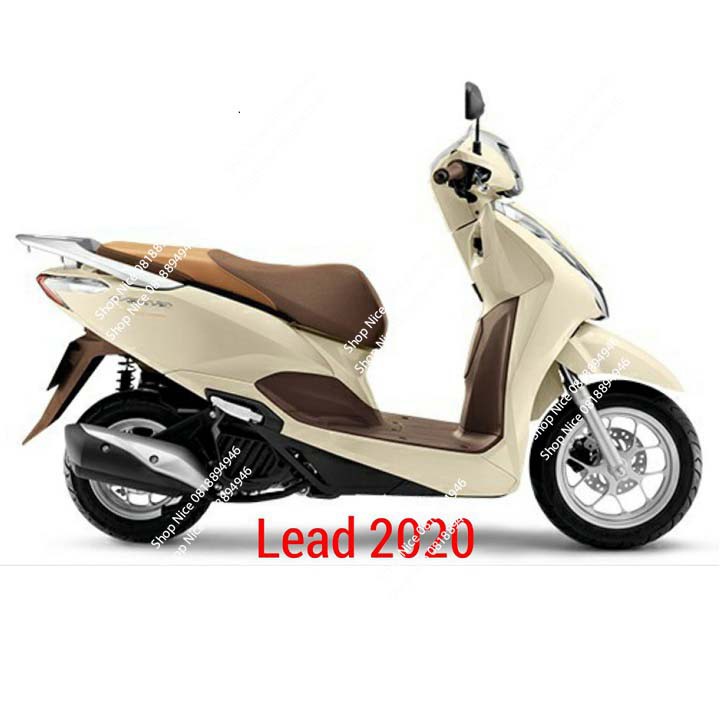 Ốp pô xe máy Honda Lead 2020