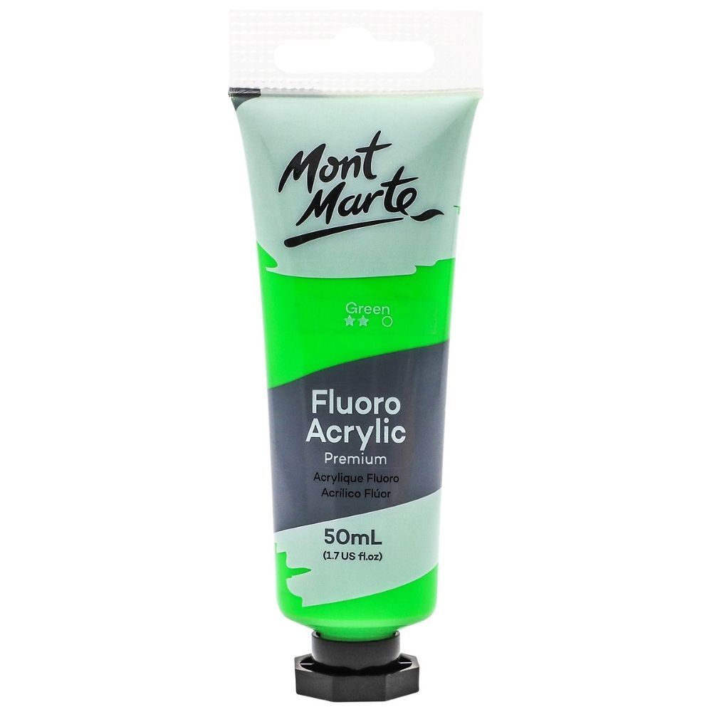 -màu acrylic metallic và acrylic fluoro mont marte 50ml