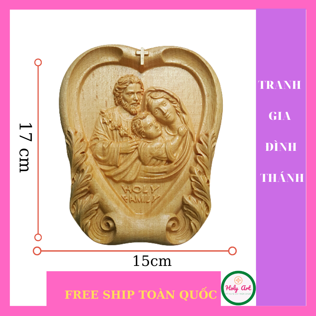 [HCM]Tranh Mẹ ban ơn [HOLY ART] ĐIÊU KHẮC GỖ[FREE SHIP TOÀN QUỐC] THÁNH GIU SE-ĐỨC MẸ -CHÚA GIESU TRANH QUÀ TẶNG TREO HOẶC ĐỂ BÀN LÀM VIỆC HỌC TẬP