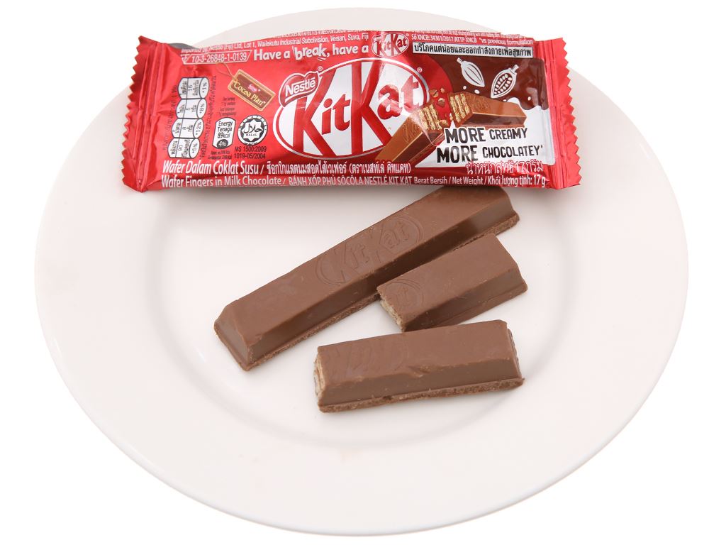 Bánh Kitkat Cocoa 12 thanh 2F 17g