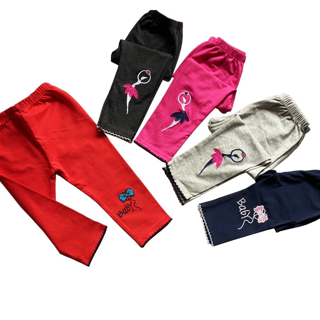 Quần Legging, Quần Ôm Dài Cho Bé Gái