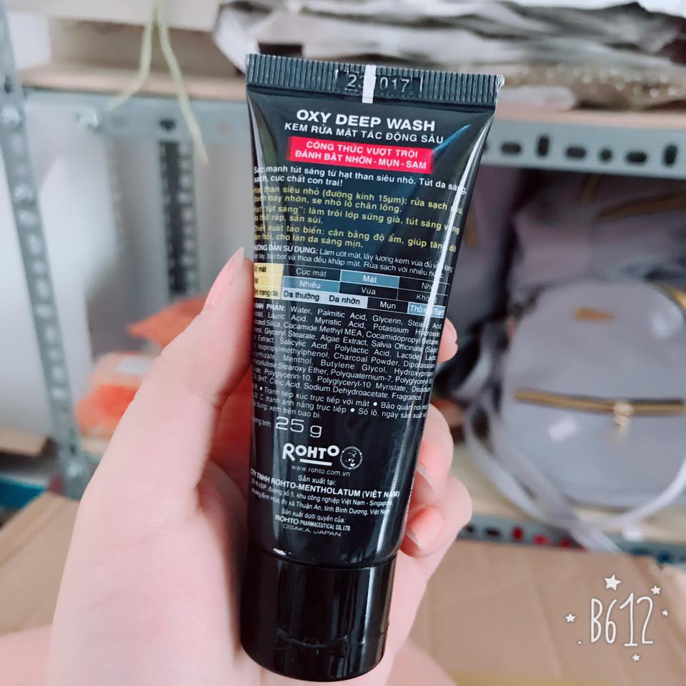 Sữa rửa mặt Oxy Deep Wash 100g