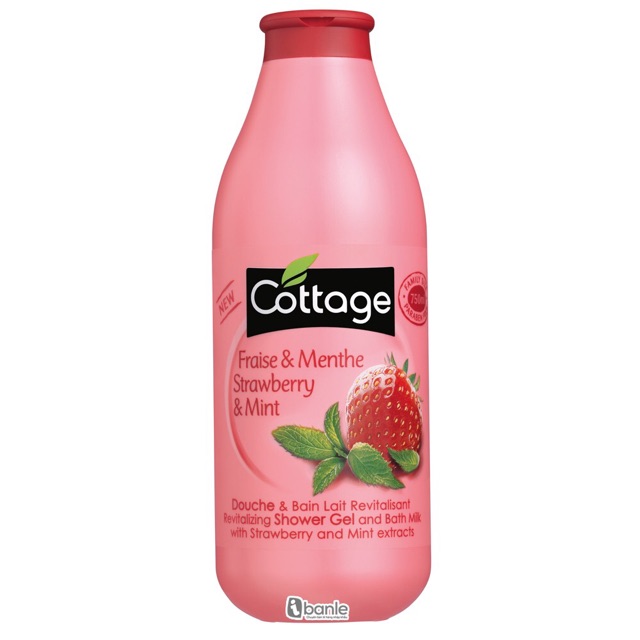 [HCM]SỮA TẮM COTTAGE 750ML - PHÁP