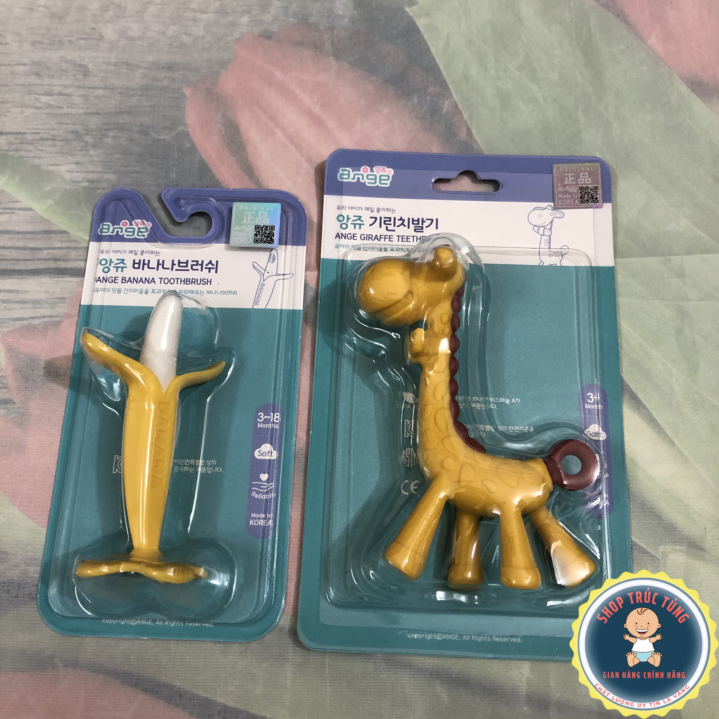 Gặm nướu Hươu, Chuối Ange ( Hàng chính hãng Hàn Quốc )