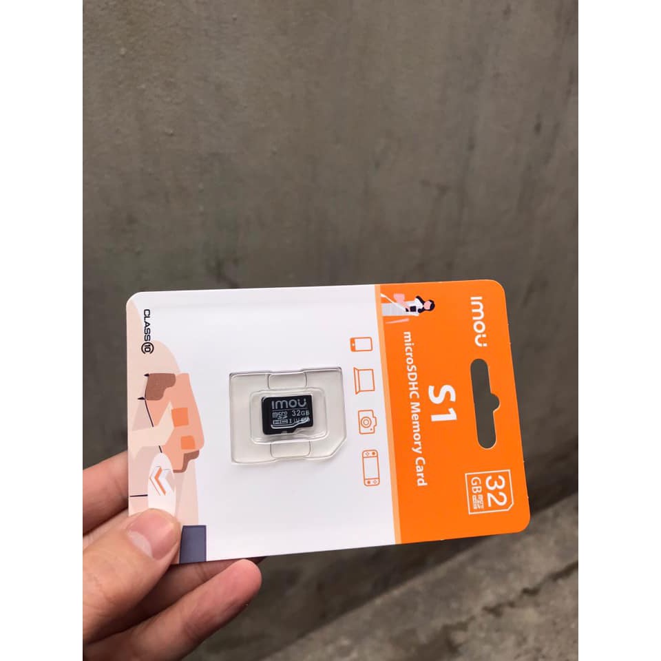 [Rẻ vô địch] [Có sẵn] Thẻ nhớ Micro SD high Speed Imou 32GB 80Mb/s (BH 24T)