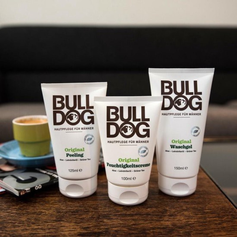 Bulldog Skincare, Tẩy tế bào chết cho nam Bulldog Orginal Peeling 125ml (Nội địa Đức)