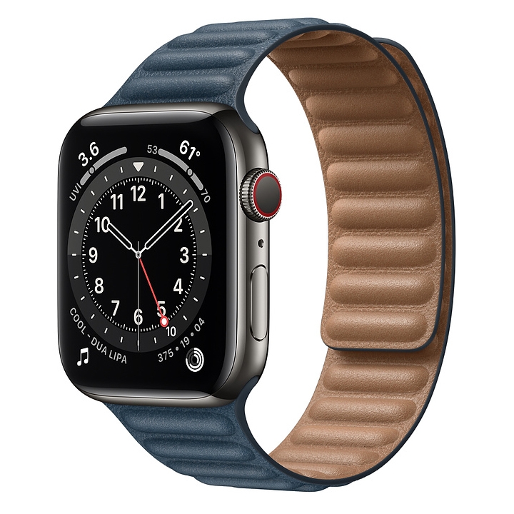 Dây leather link apple watch coteetci