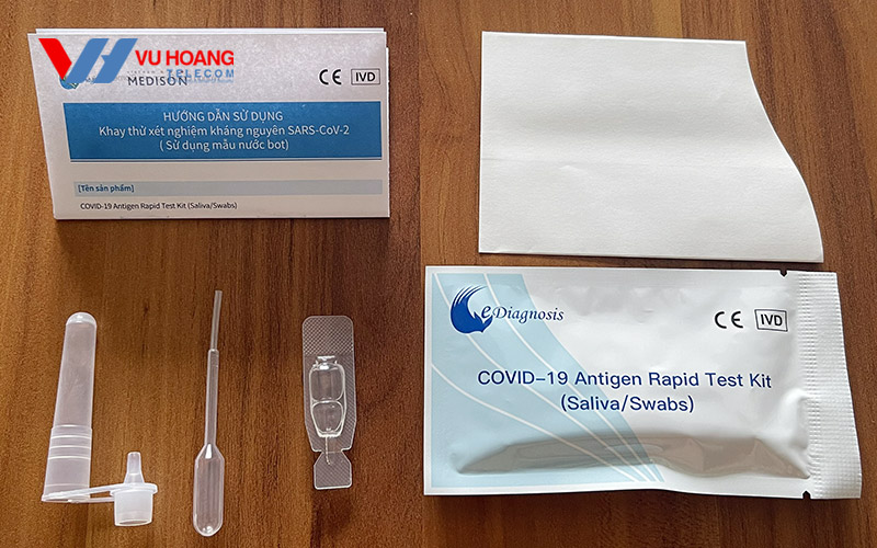 5 bộ kit test nước bọt