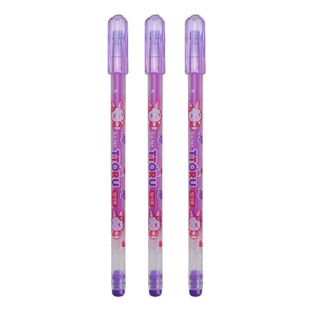 Hộp bút mực thỏ jtoru 12 cây/tím