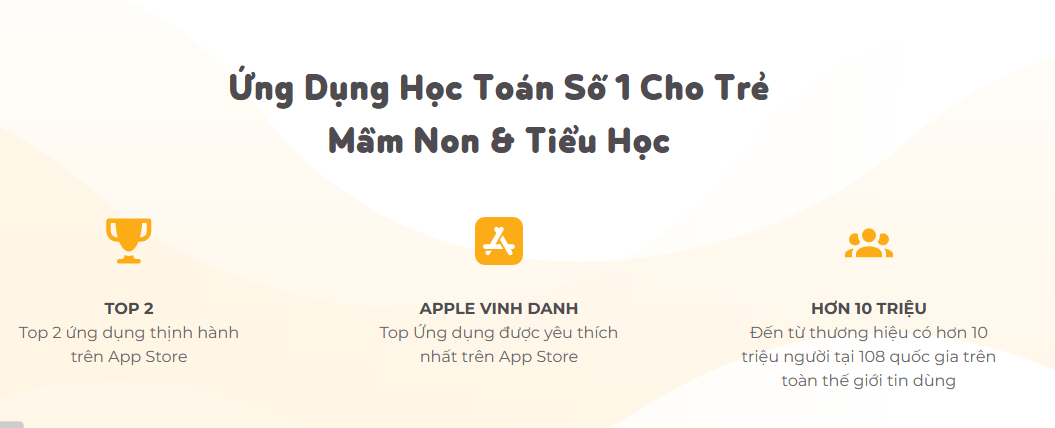 Monkey Math (Trọn đời,1 năm) - Toán tiếng Anh cho trẻ