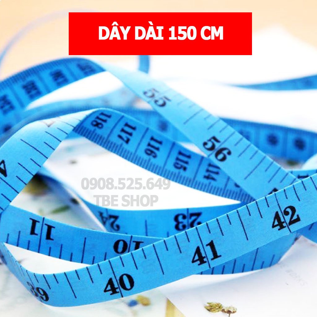 [HCM]Thước Dây 1.5m ( 150 cm ) Đo 3 Vòng Nhiều Màu Sắc
