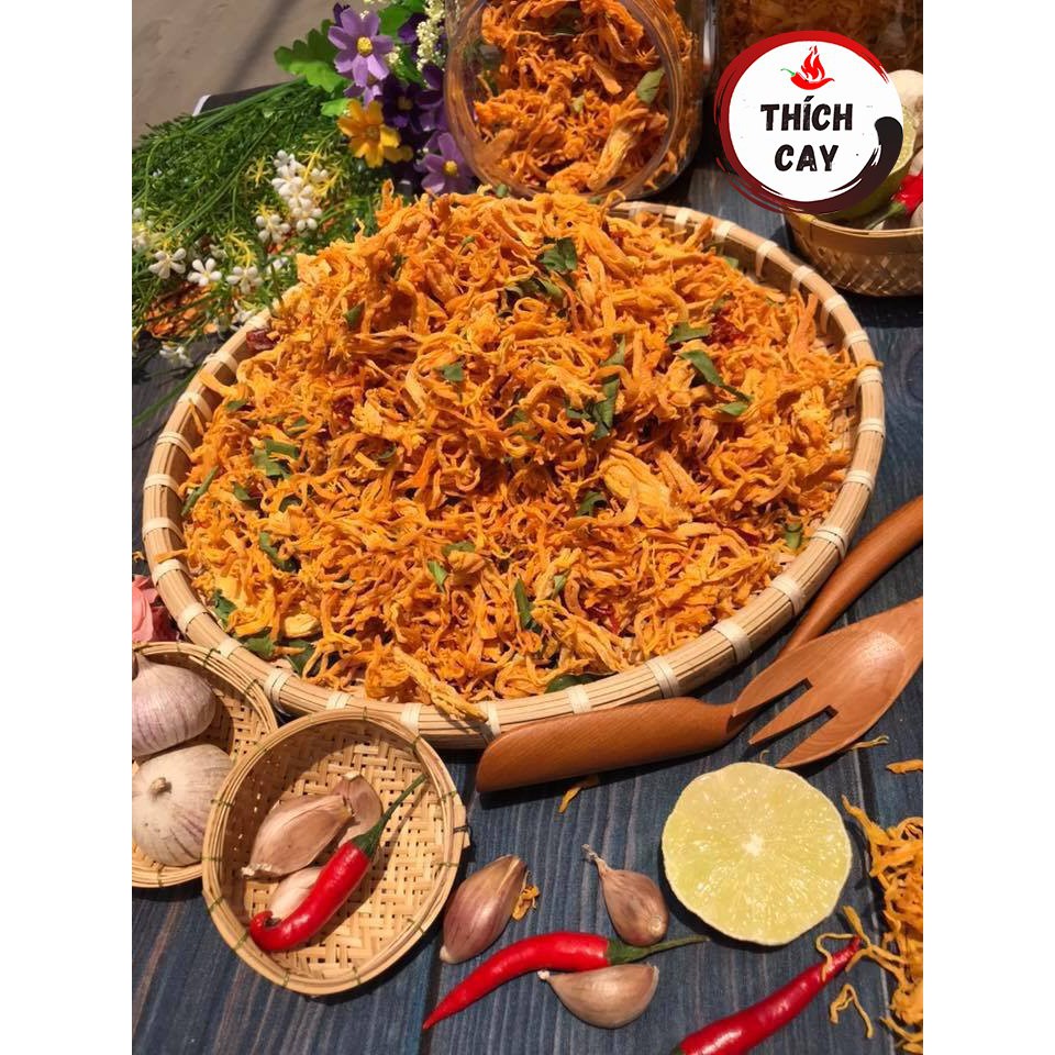 Khô gà lá chanh Thich Cay 300g