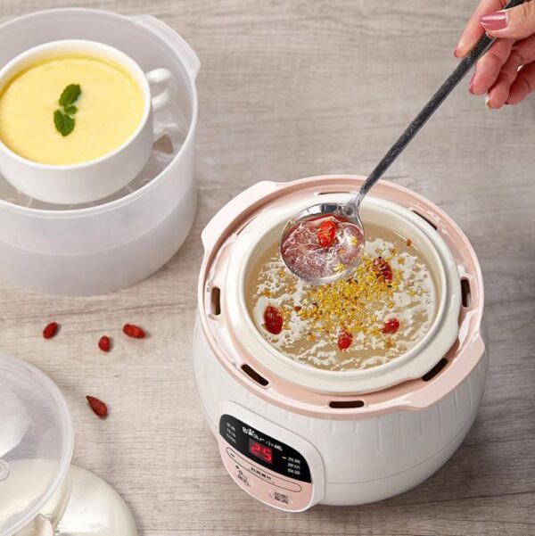 Nồi Hầm Đa Năng Kèm Lồng Hấp Bear DDZ-B08C1