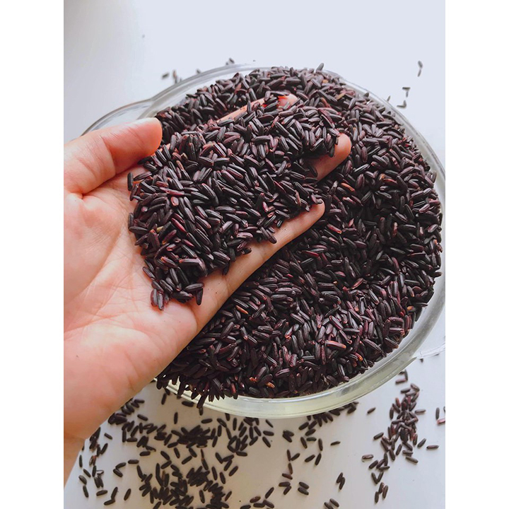 3 Kg Gạo Nếp Cẩm ( Nếp Than) - hạt đen huyền giàu dinh dưỡng