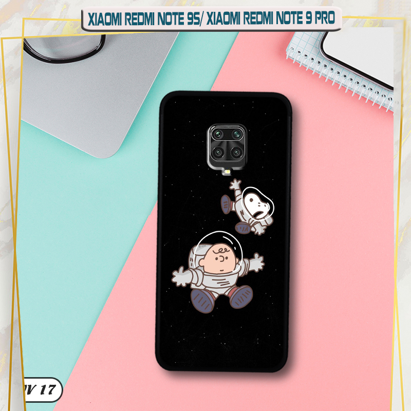 Ốp Xiaomi Redmi Note 9S lưng nhám -ngộ nghĩnh