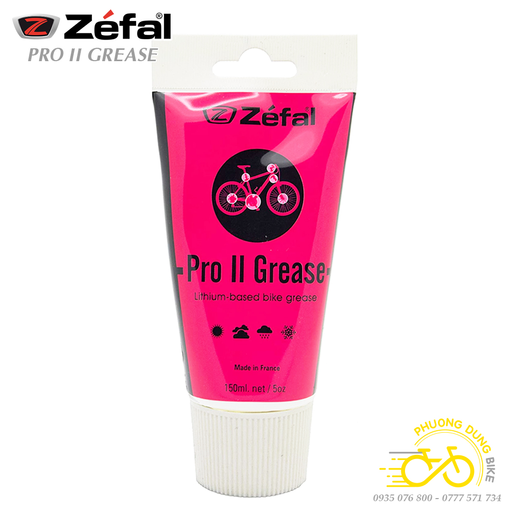 Mỡ bò bôi trơn xe đạp ZEFAL PRO II GREASE 150ml