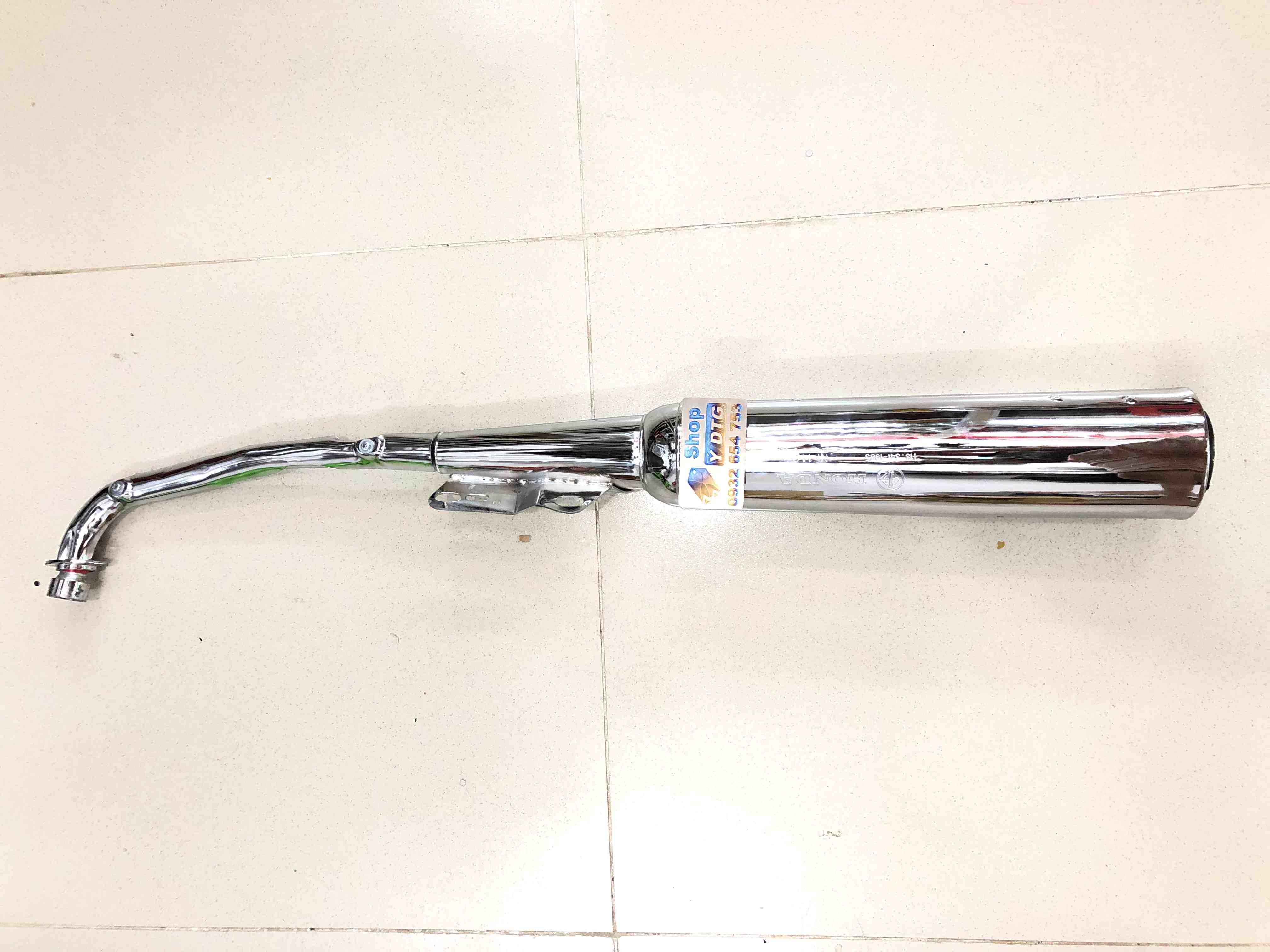 Pô wave 110 bụng bự nổ êm - 1367