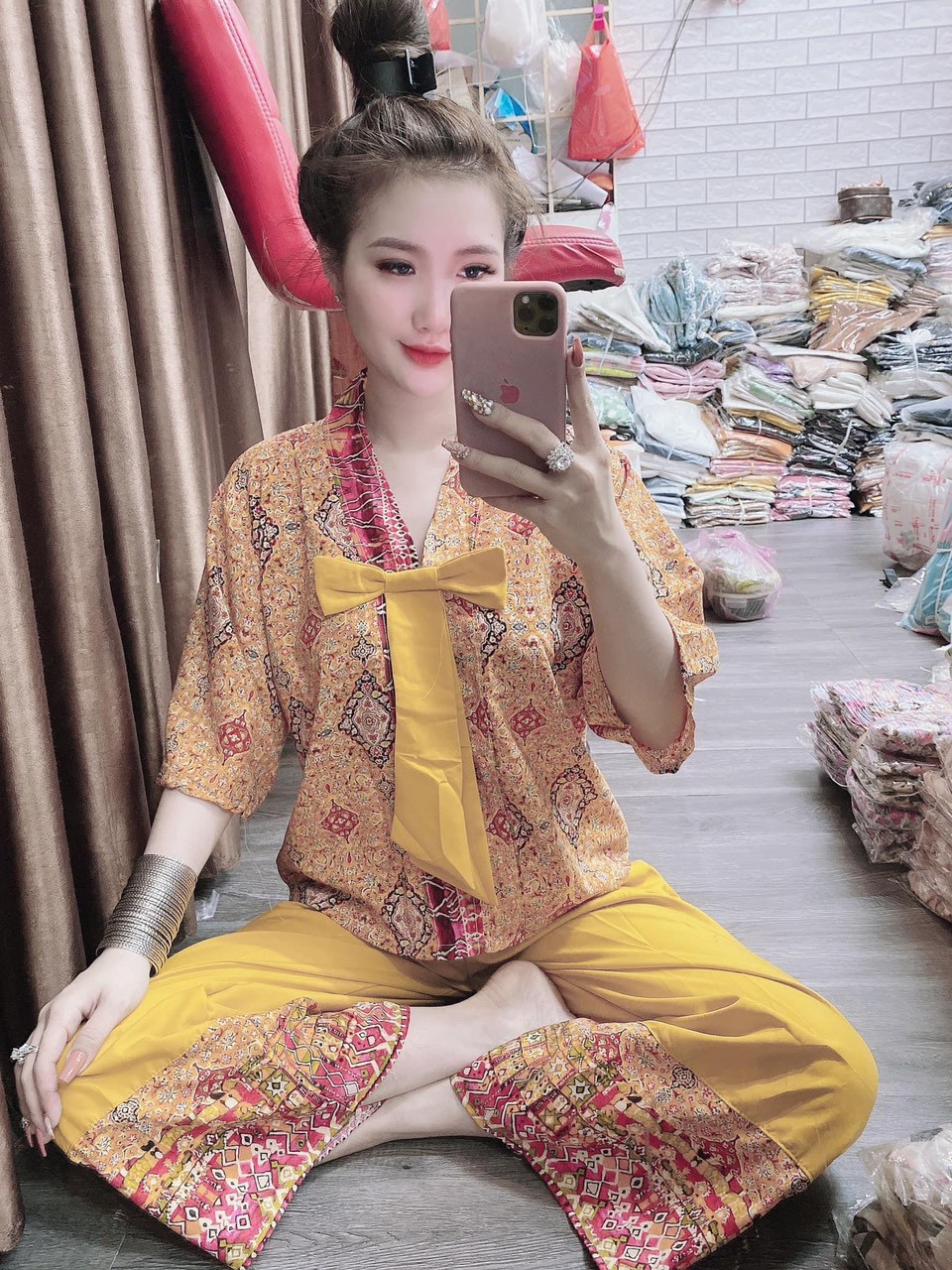 Bộ lam đi chùa -MTB