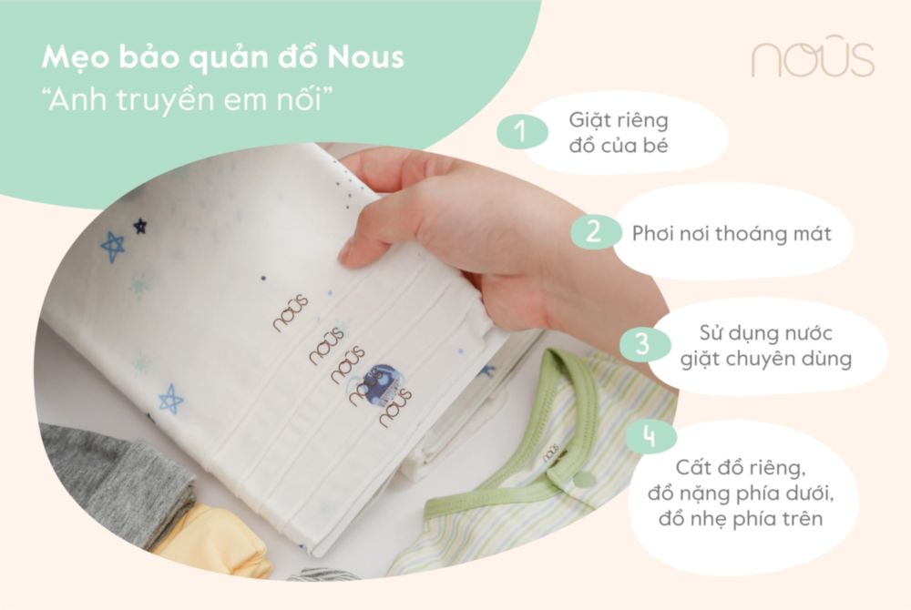 Yếm Nous Chất Liệu Nu Xô Mềm Từ 0-6 Tháng