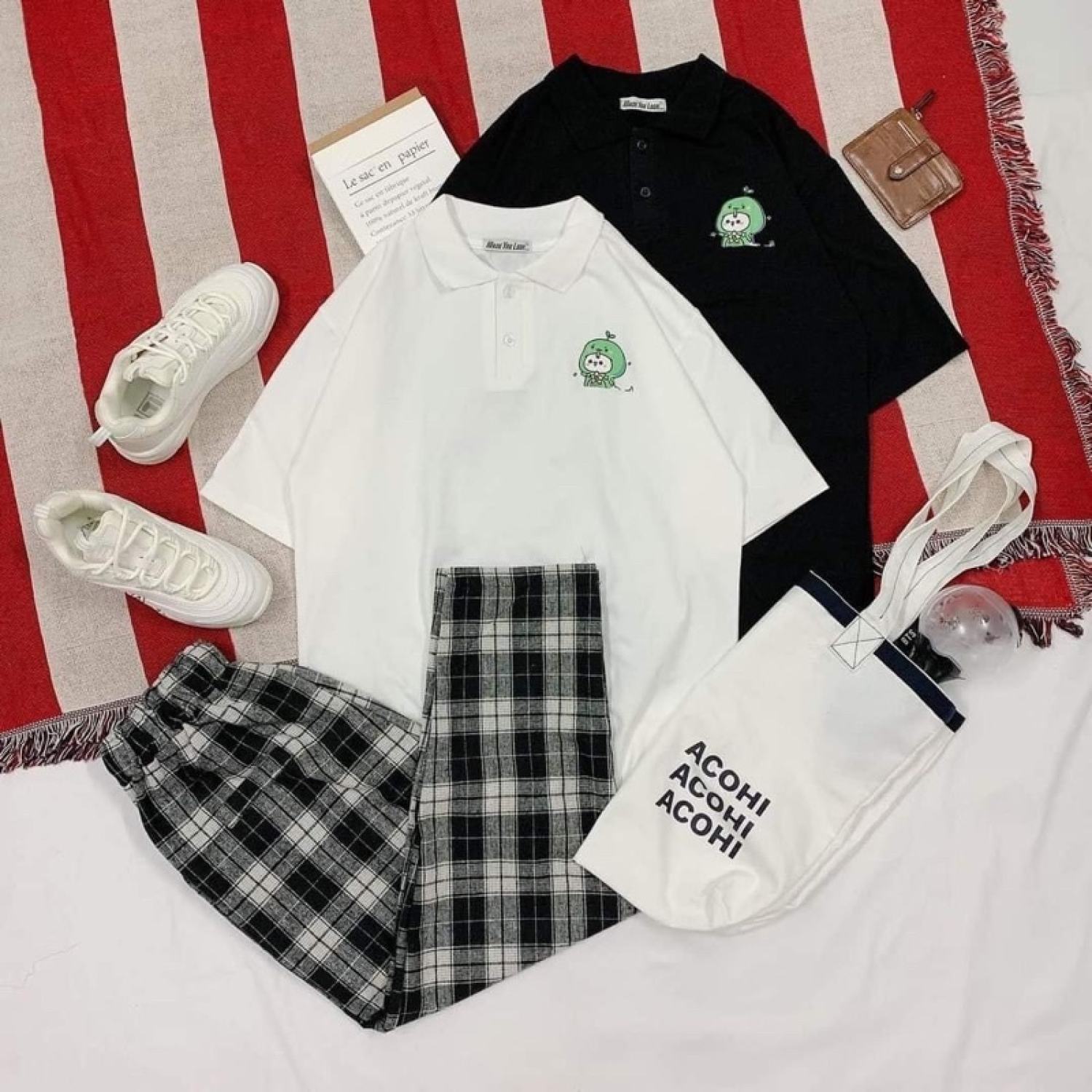 Áo polo chim xanh HARIQUEEN