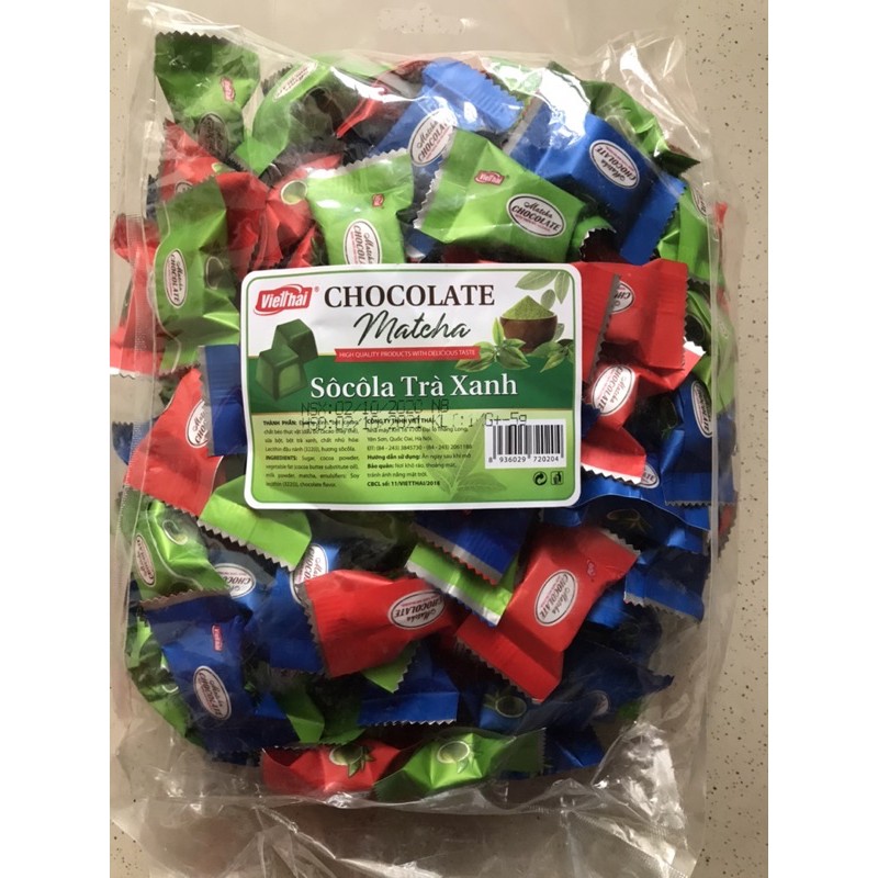 Socola trà xanh 1kg Việt Thái